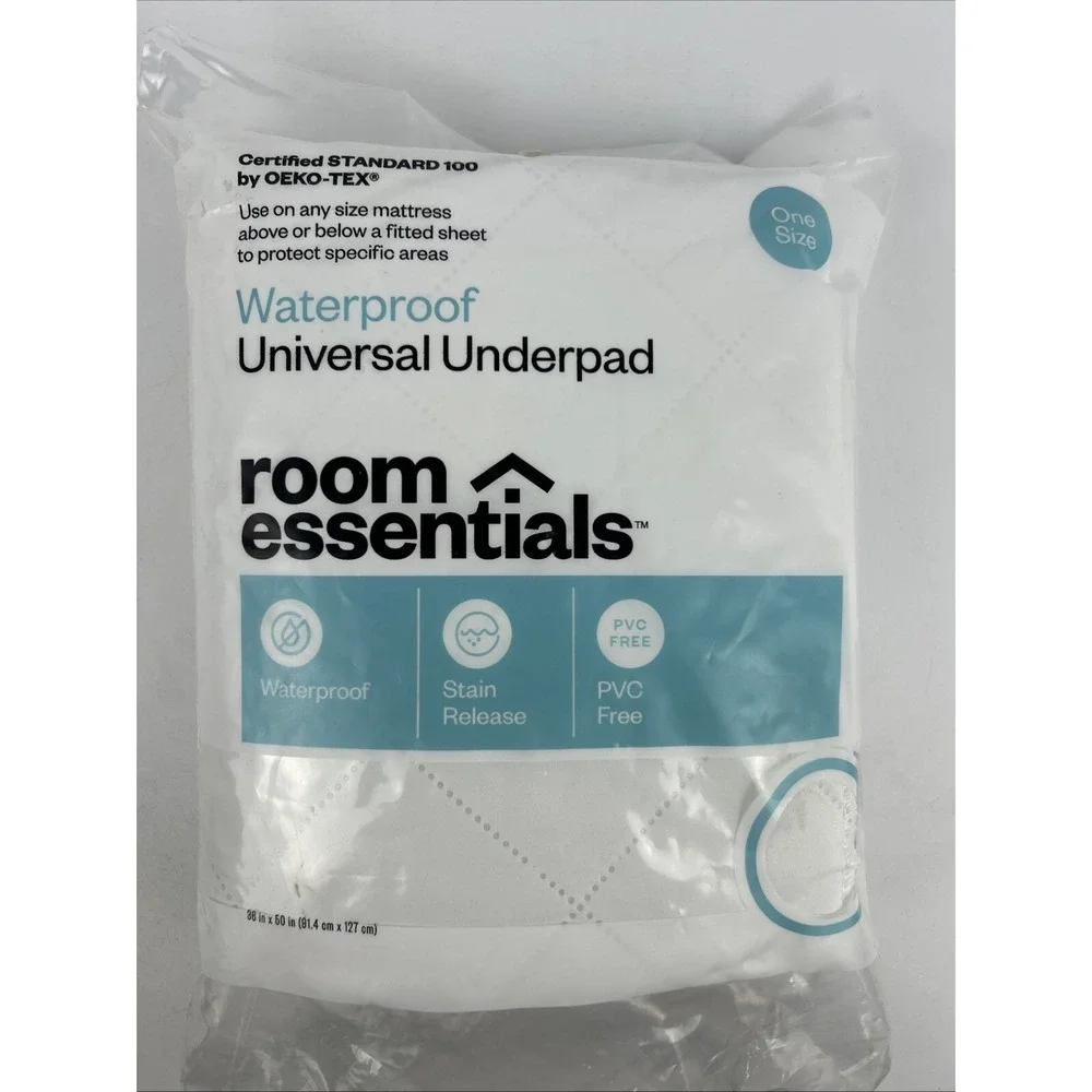 Room Essentials Universal Waterproof Mattress‎ Underpad One Size 50